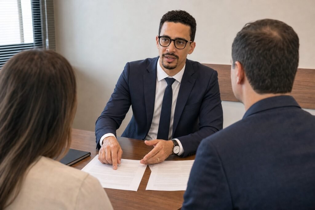 Hudson Machado em atendimento consultivo a clientes